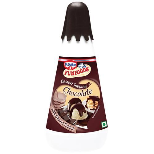 Dr. Oetker FunFoods Dessert Topping Chocolate, 300 g-2.webp